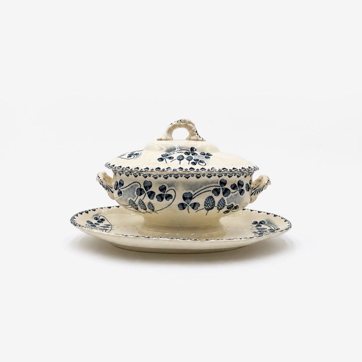 Saucière Terre de Fer Catinat Émile Bourgeois XIXe