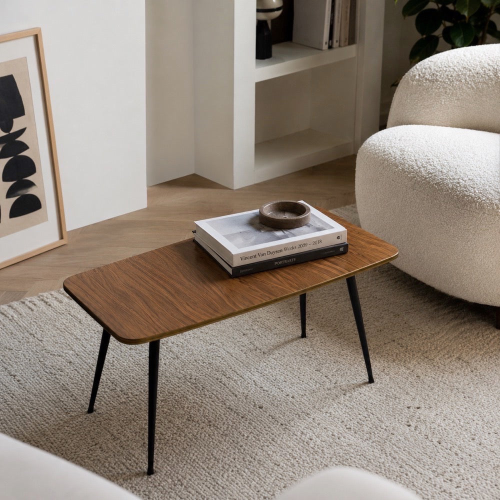 Table basse Formica années 60