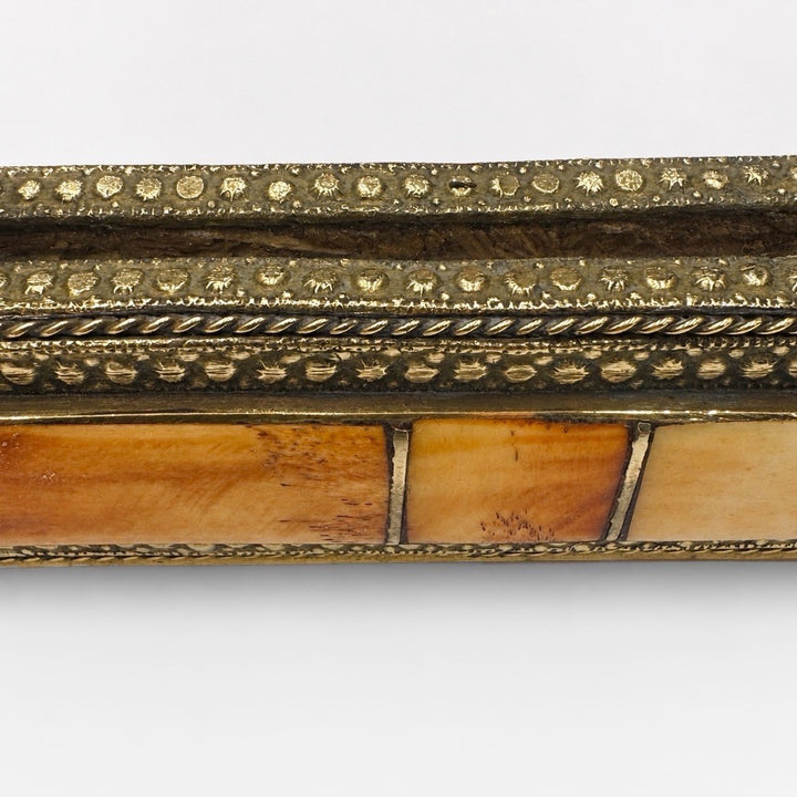 Miroir marocain laiton années 80