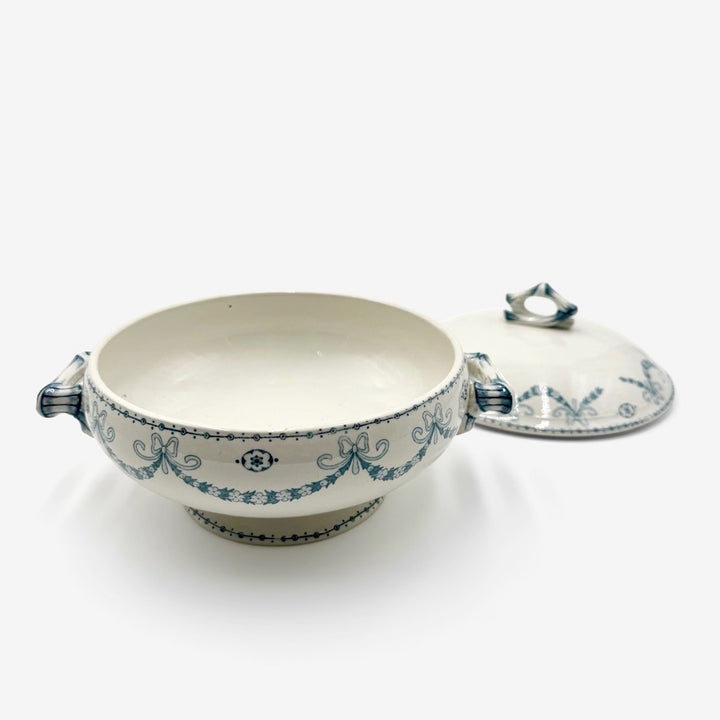 Petite soupière Terre de fer Sarreguemines Juliana 1900