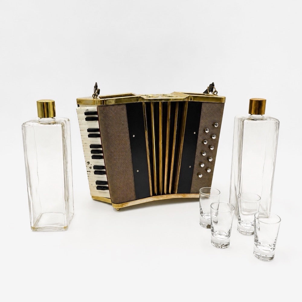 Bar à liqueur ’accordéon Japon années 60