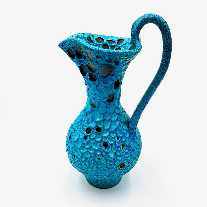 Grand vase écume de mer années 50