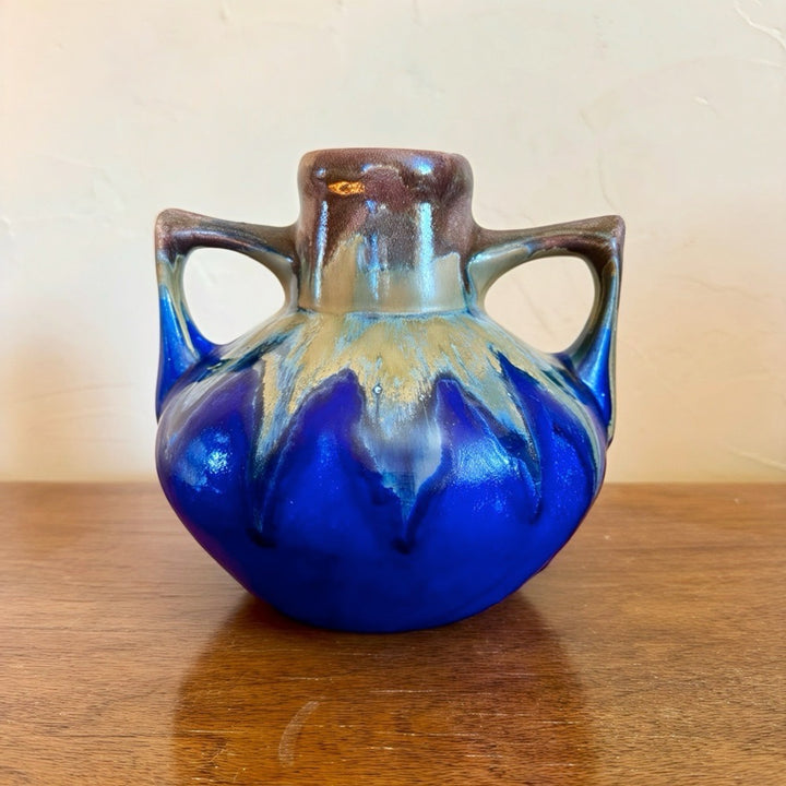 Vase en grès émaillé Gilbert Méténier début XXe