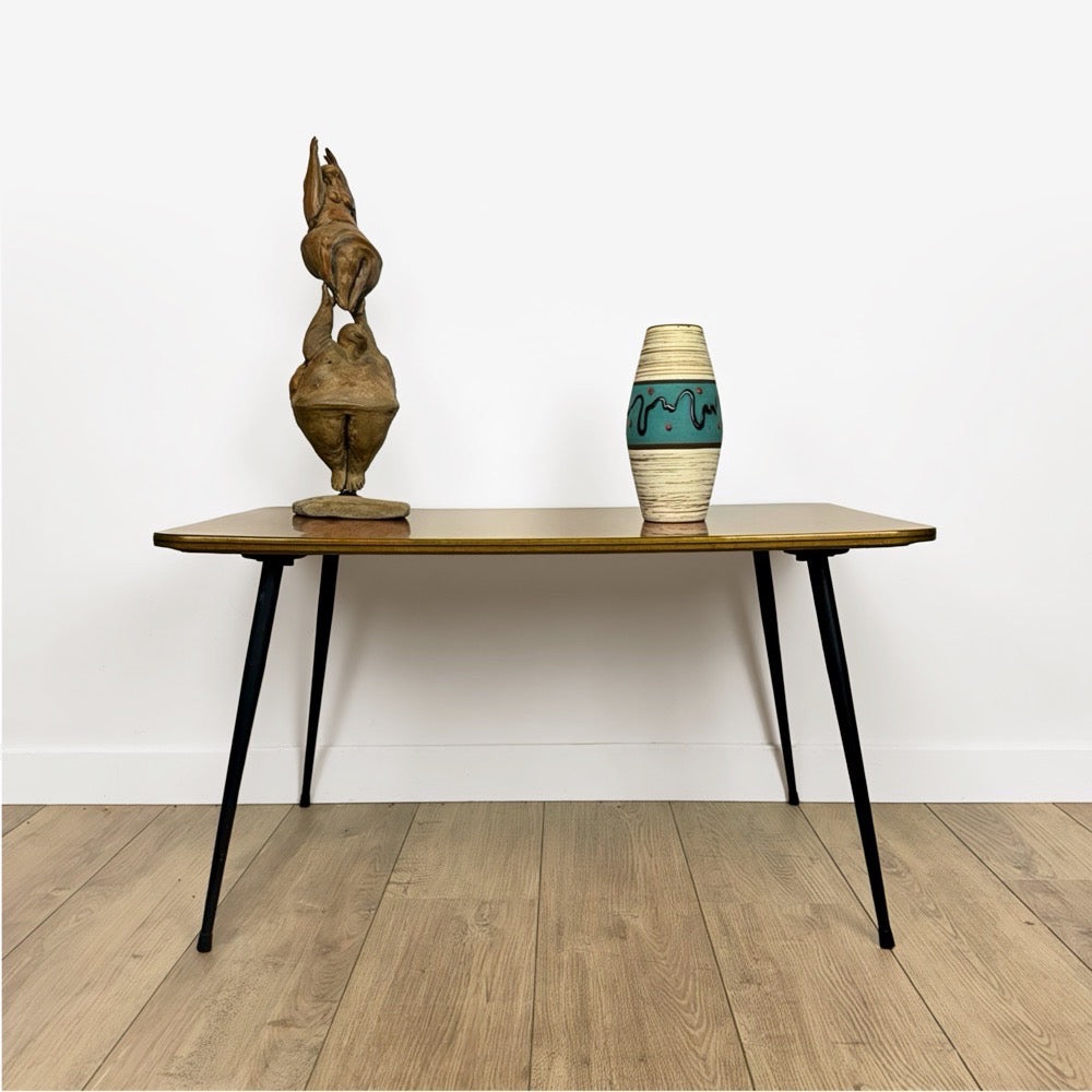 Table basse Formica années 60