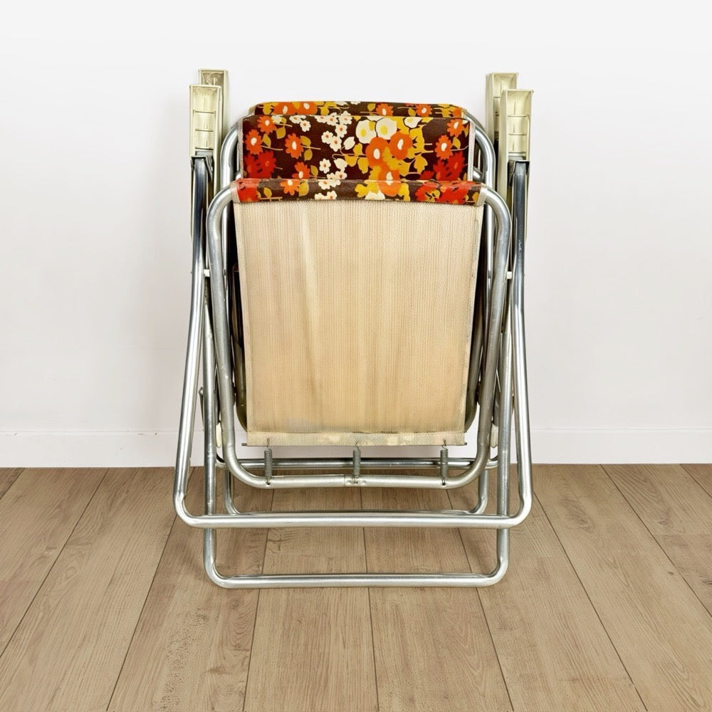 Paire de chaises pliantes Kettler années 70