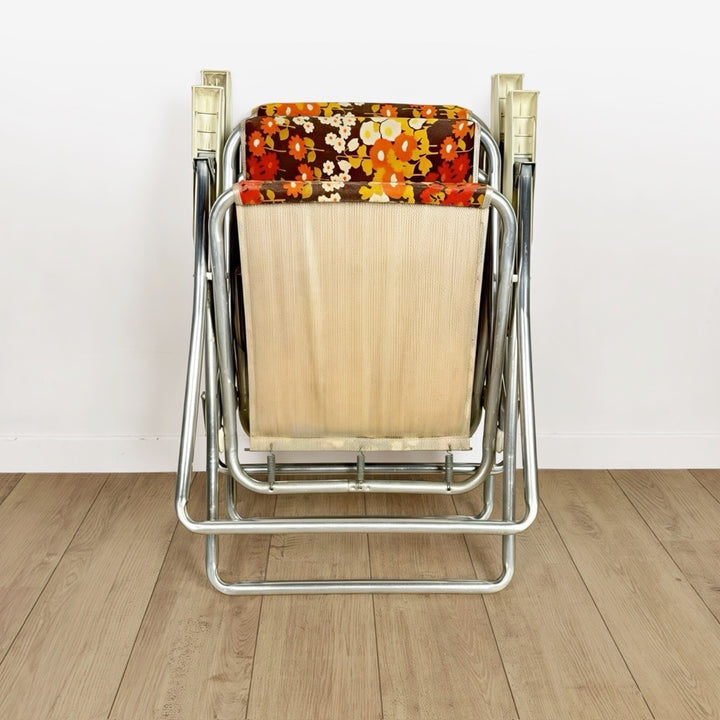 Paire de chaises pliantes Kettler années 70