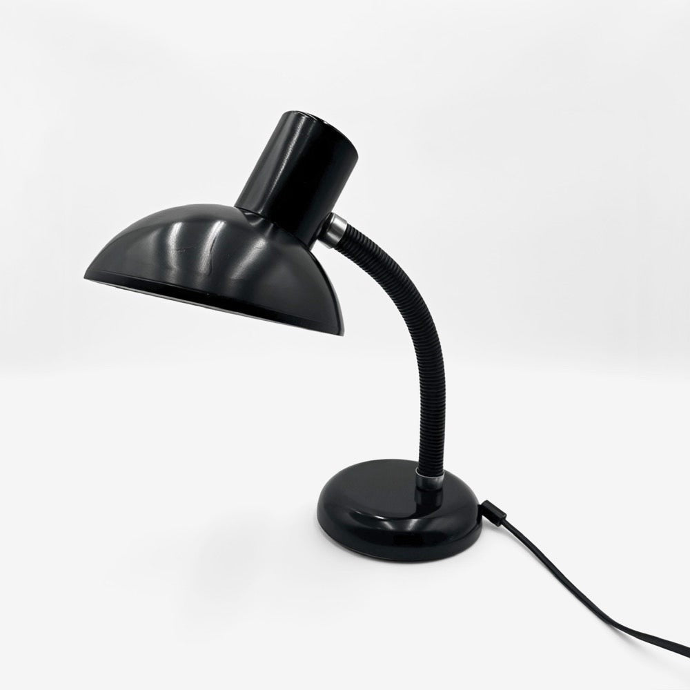 Lampe cocotte noire Veb Narva années 70