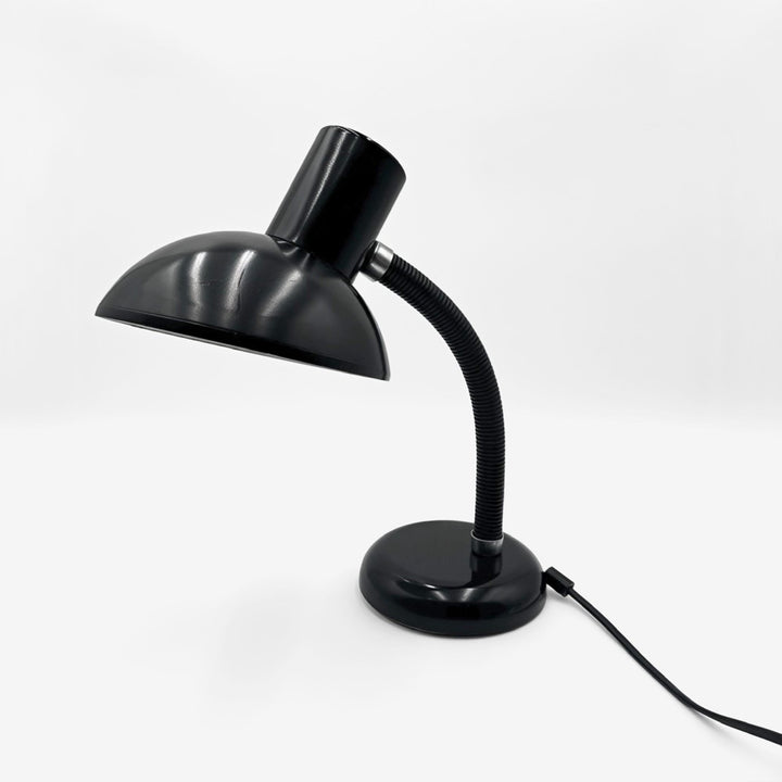 Lampe cocotte noire Veb Narva années 70