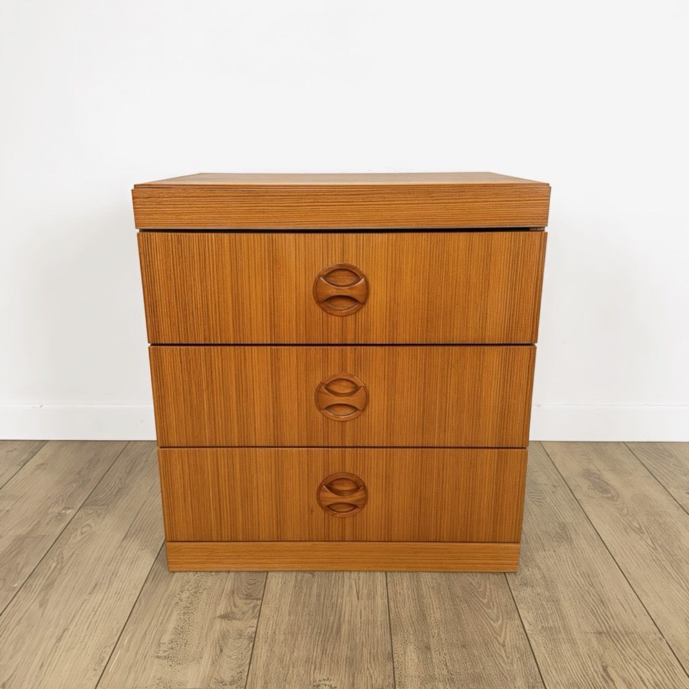 Commode danoise placage teck années 70