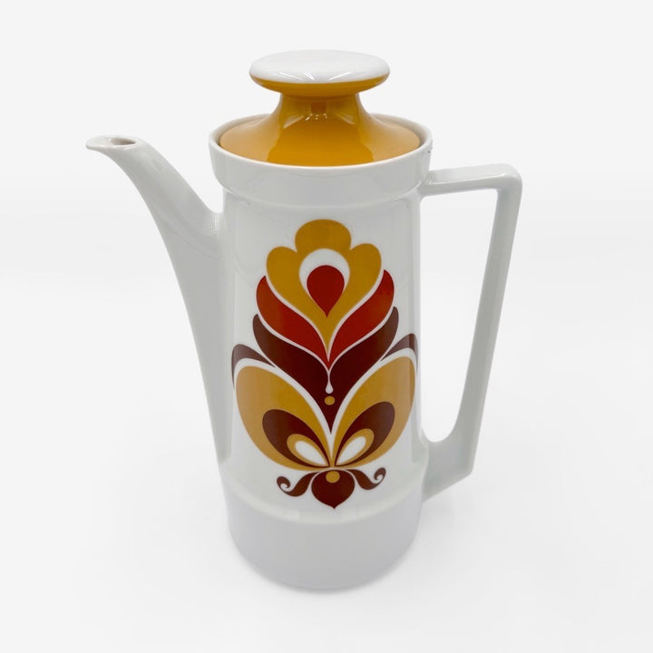 Service à café pop porcelaine fine Schirnding 70's