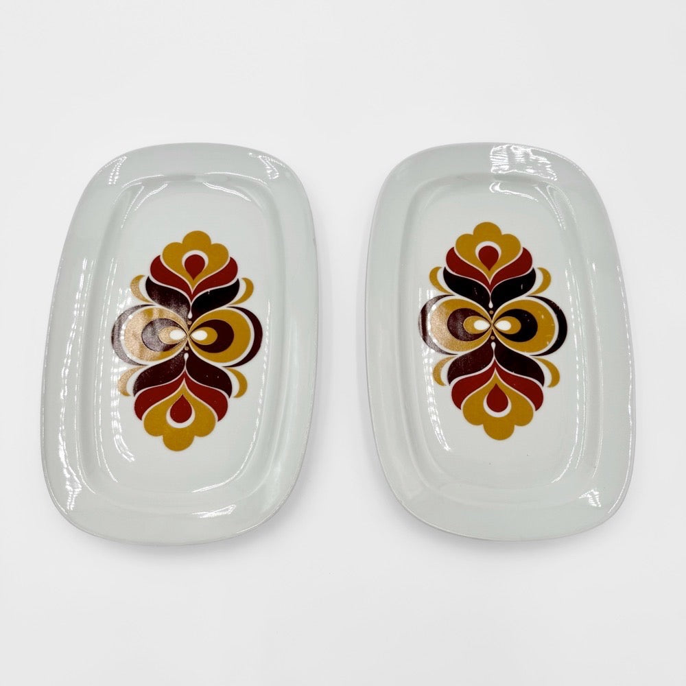 Service à café pop porcelaine fine Schirnding 70's