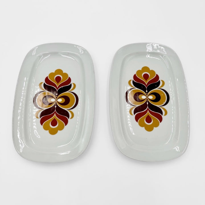 Service à café pop porcelaine fine Schirnding 70's