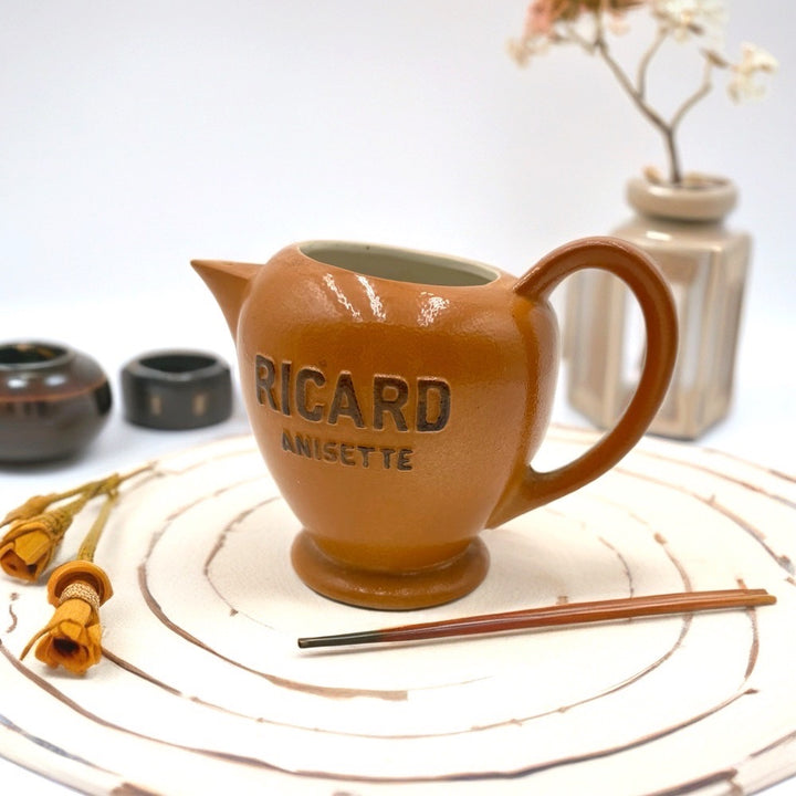 Pichet rond céramique Ricard vintage