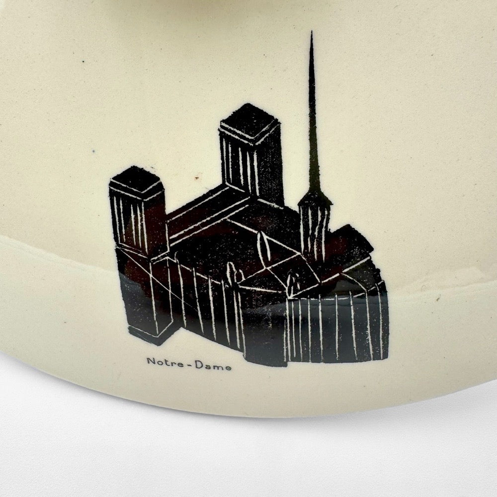 Soupière monuments de Paris Colette Gueden Primavera années 30