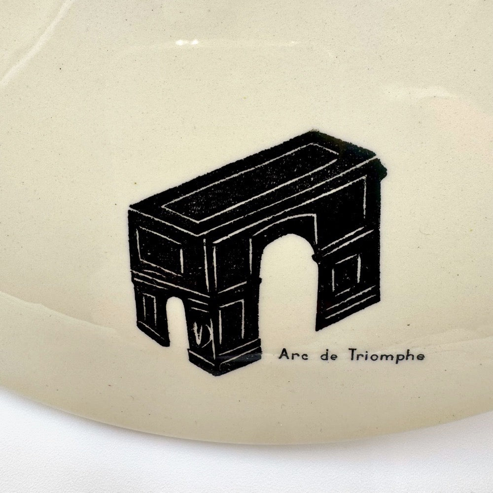 Soupière monuments de Paris Colette Gueden Primavera années 30