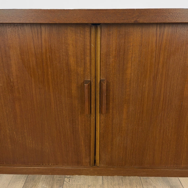 Bar d'angle scandinave pivotant années 50