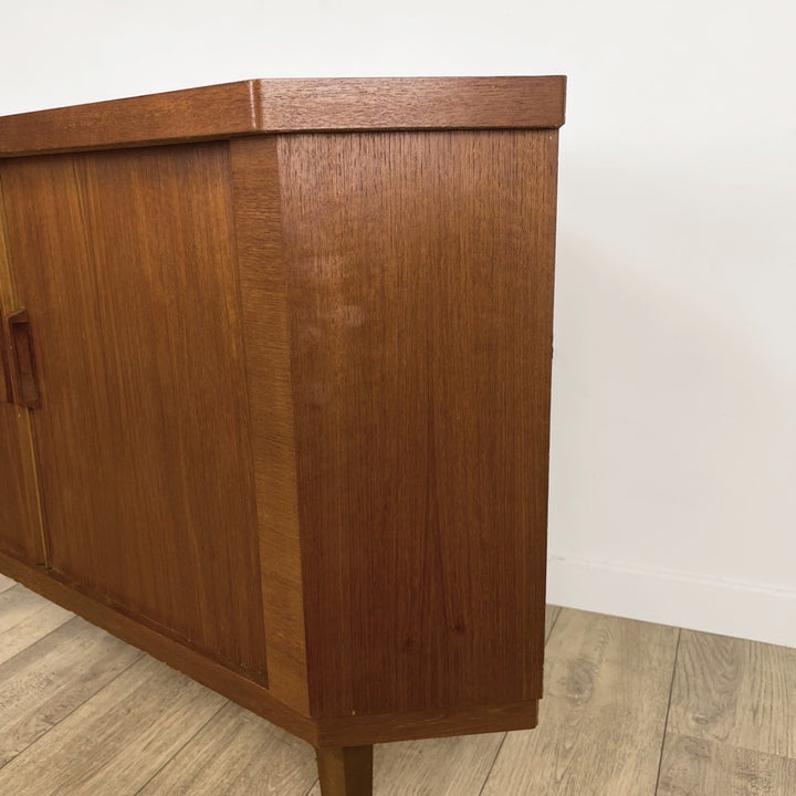 Bar d'angle scandinave pivotant années 50