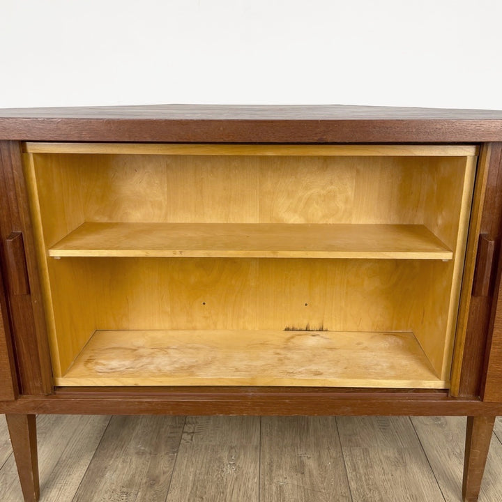 Bar d'angle scandinave pivotant années 50