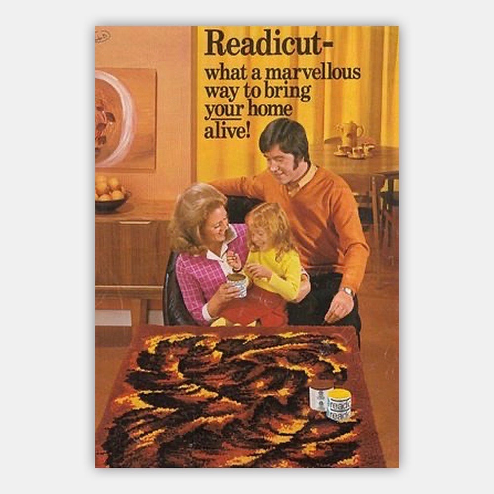 Tapis en laine Readicut Wakefield 1972
