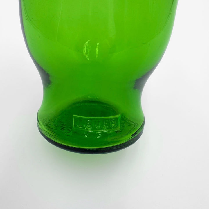 Bocaux publicitaires verres colorés années 70