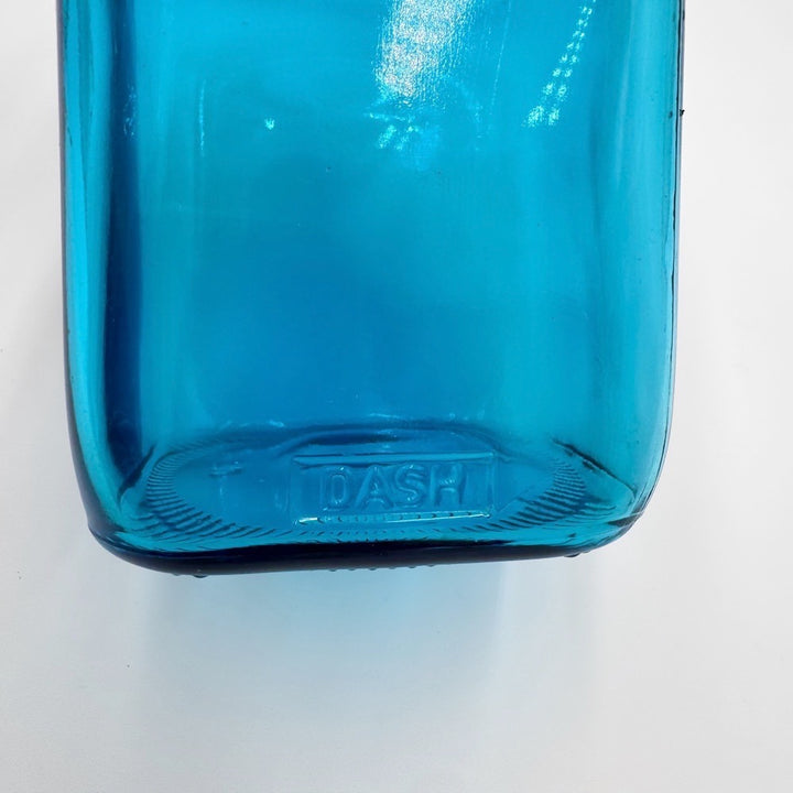 Bocaux publicitaires verres colorés années 70