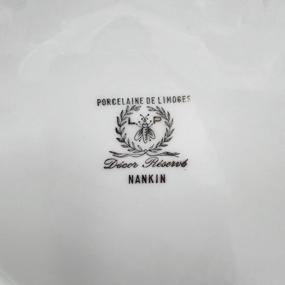 Assiettes et plat Limoges modèle Nankin