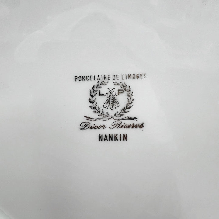 Assiettes et plat Limoges modèle Nankin