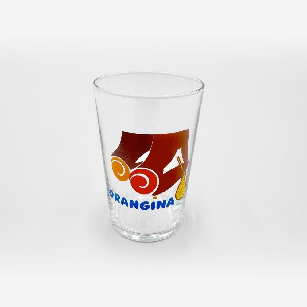 10 verres publicitaires Orangina Villemot années 70