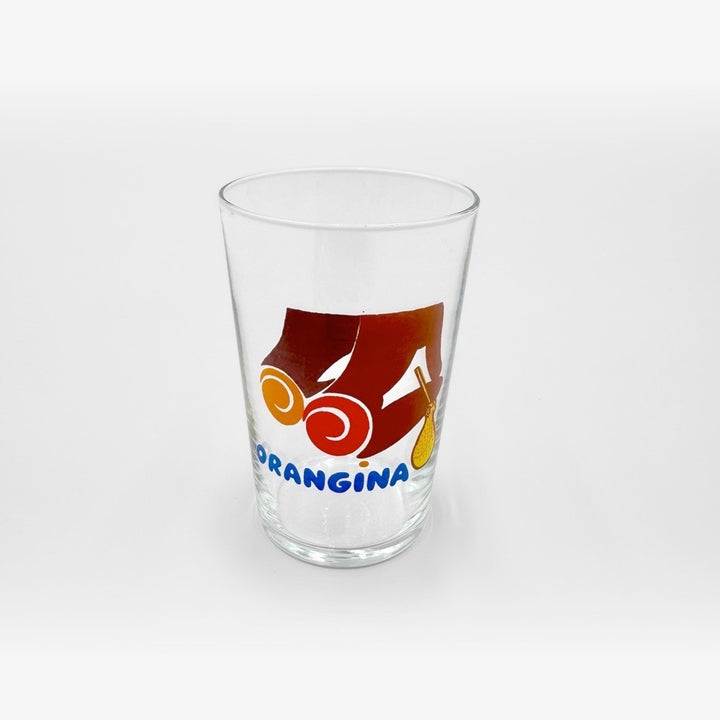 10 verres publicitaires Orangina Villemot années 70