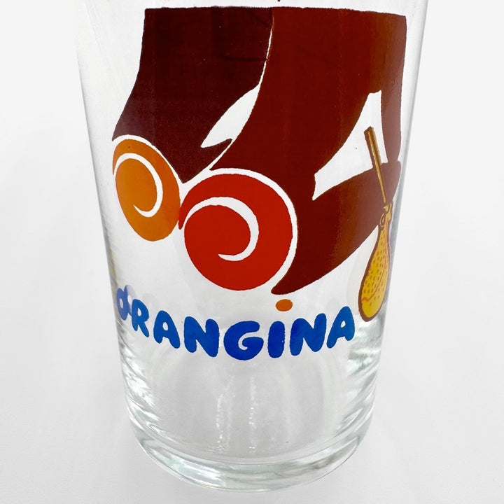 10 verres publicitaires Orangina Villemot années 70