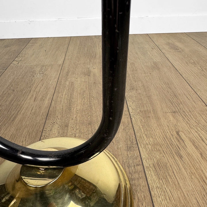 Cendrier sur pied laiton design années 50