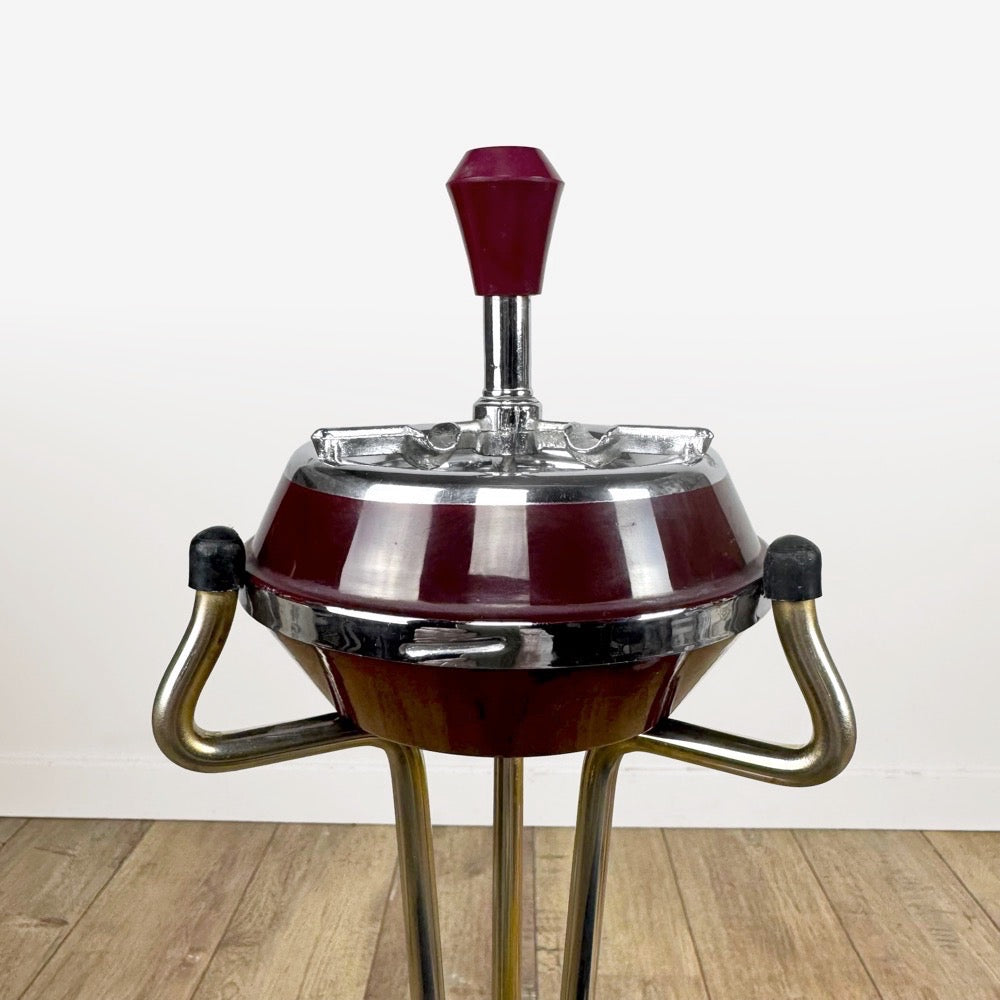 Cendrier design sur pied Mid-Century