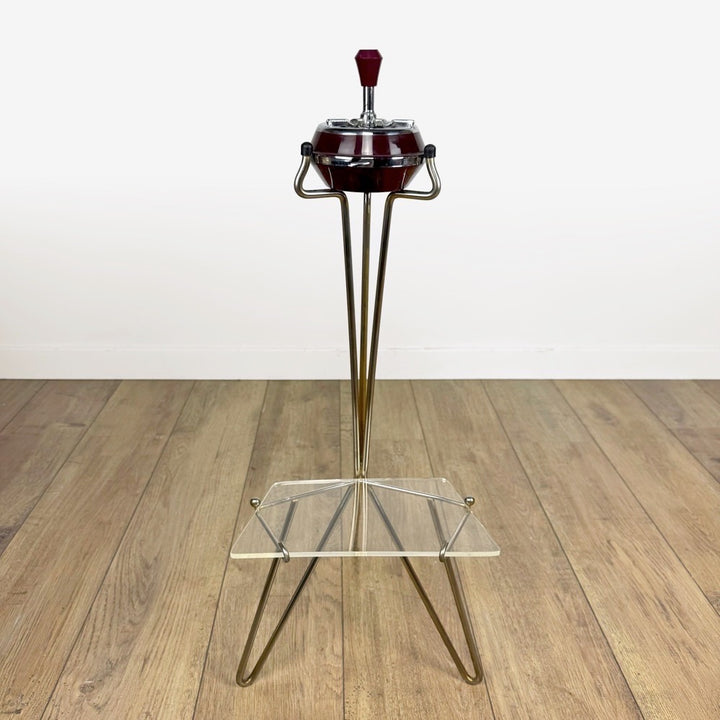 Cendrier design sur pied Mid-Century
