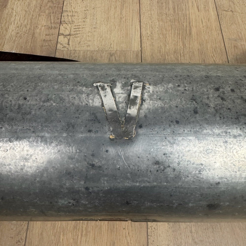 Marotte caisse à outils de plombier en zinc