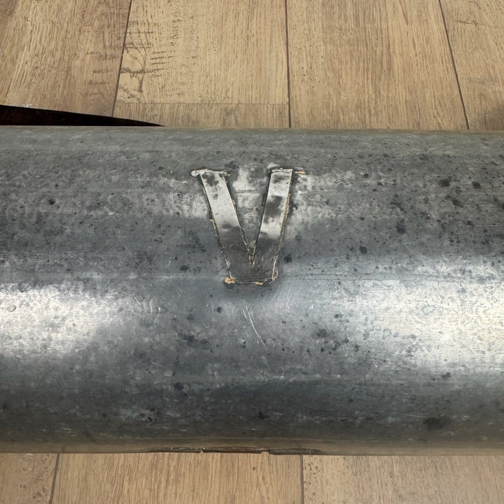 Marotte caisse à outils de plombier en zinc