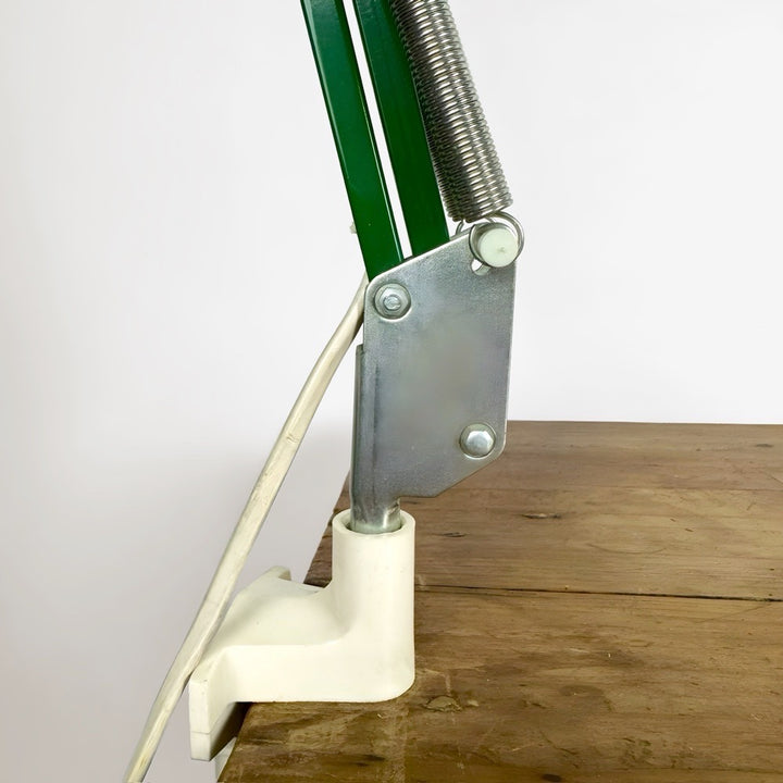 Lampe d'architecte verte