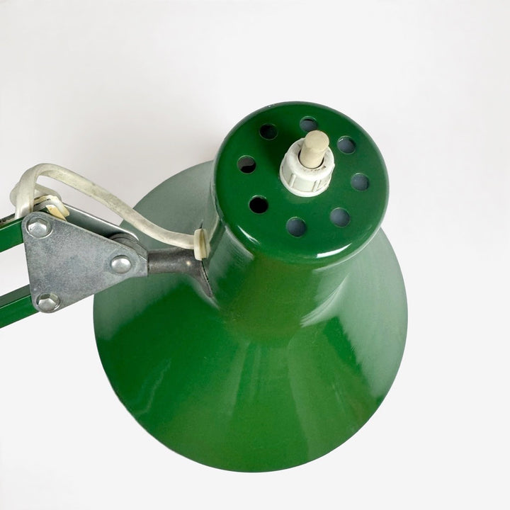 Lampe d'architecte verte
