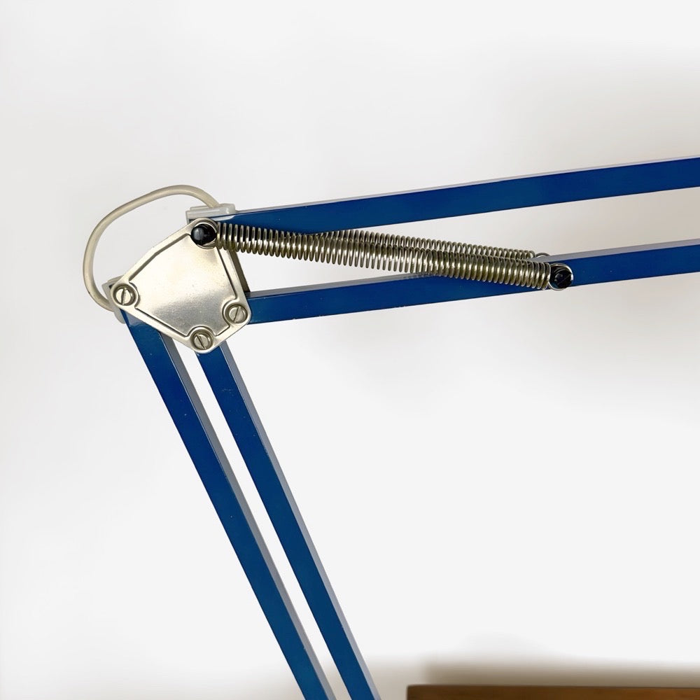Lampe d'architecte bleue nuit