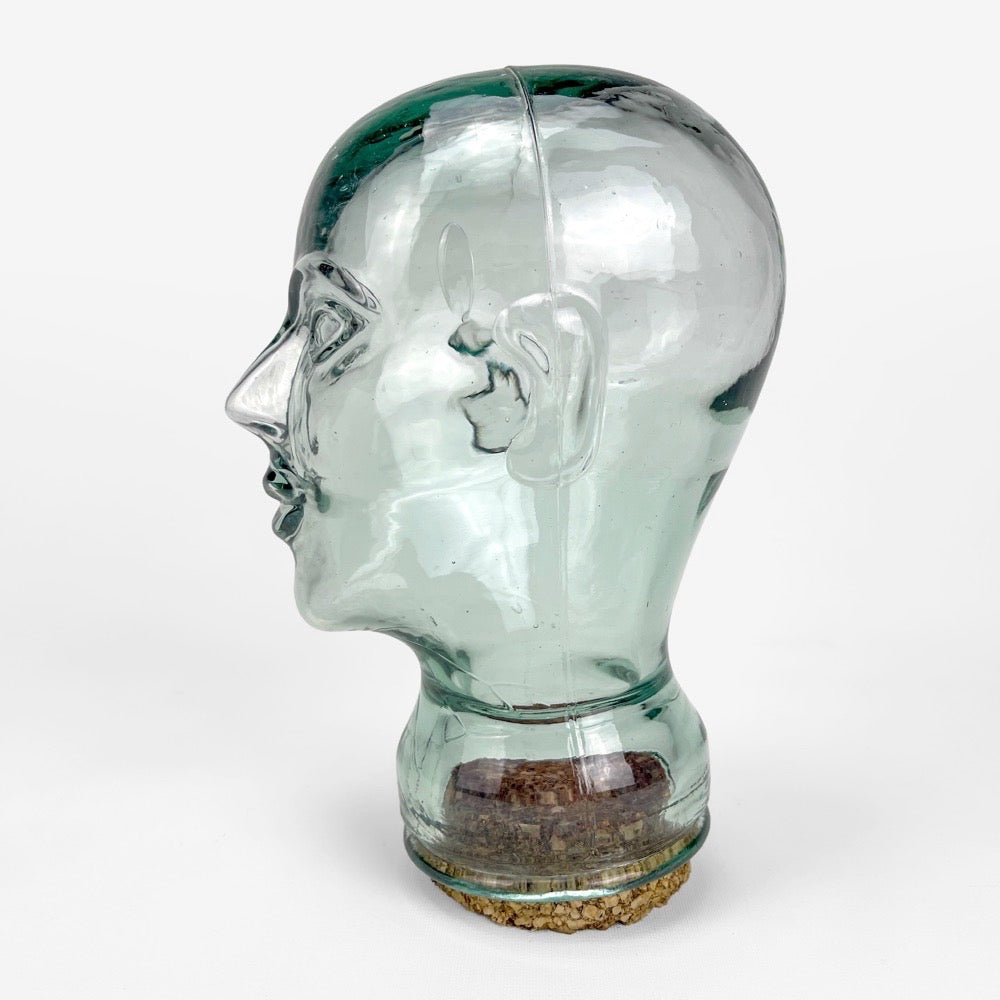 Marotte en verre années 70