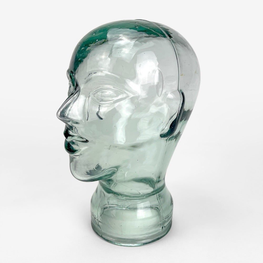 Marotte en verre années 70