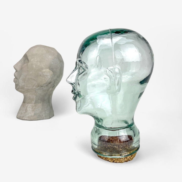 Marotte en verre années 70