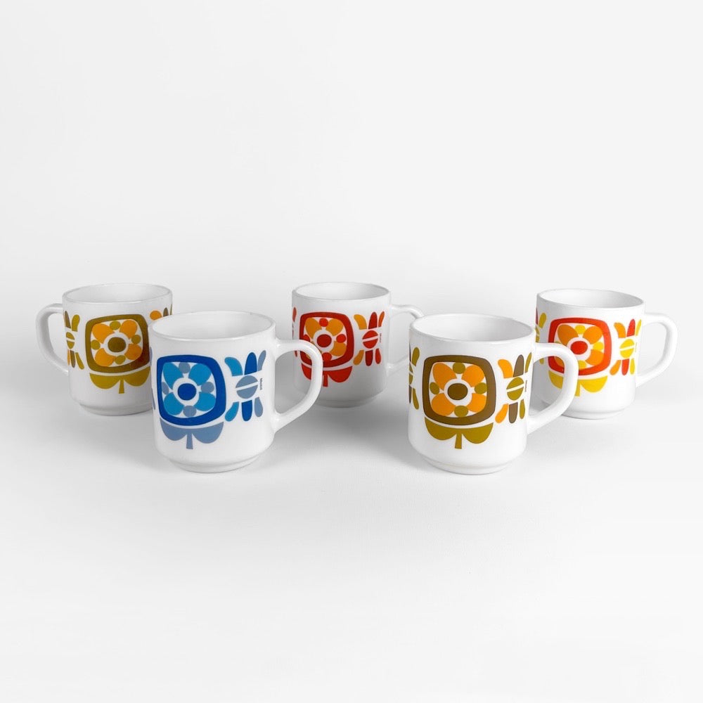 Mugs Mobil années 70