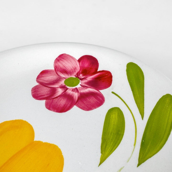 16 Assiettes Flower Power Primula Italie années 70
