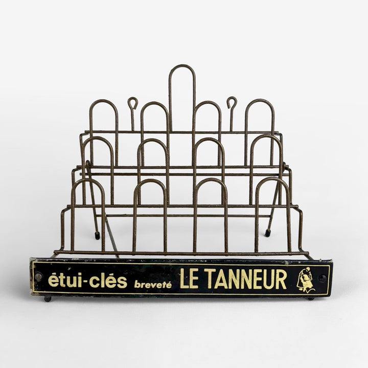 Présentoir publicitaire ancien Le Tanneur
