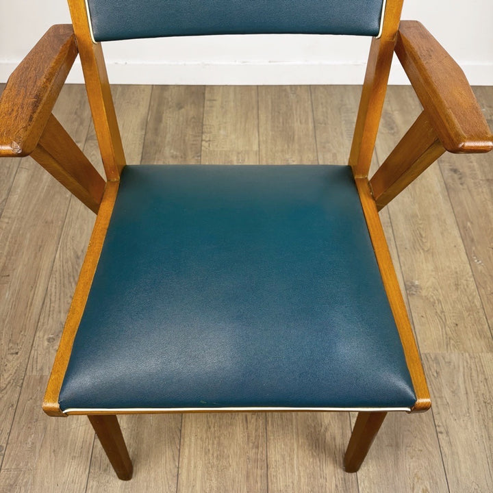 Paire de fauteuils bridges scandinaves années 50