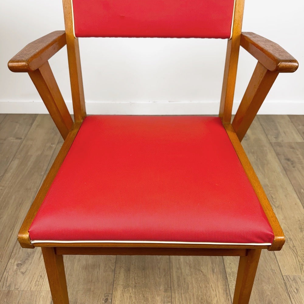 Paire de fauteuils bridges scandinaves années 50