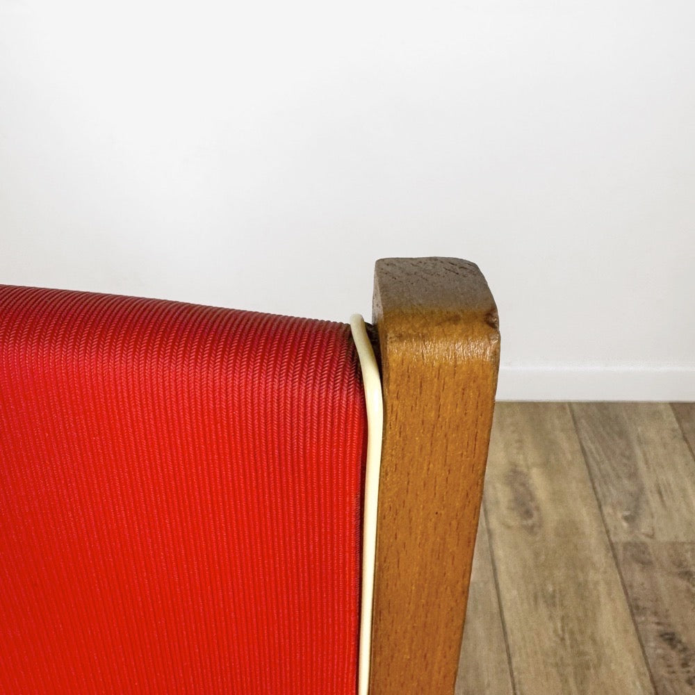Paire de fauteuils bridges scandinaves années 50