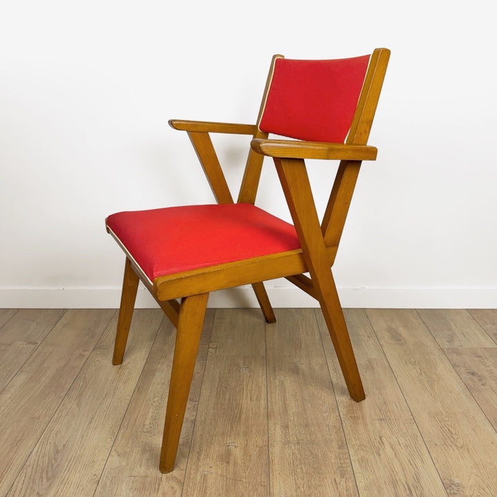Paire de fauteuils bridges scandinaves années 50