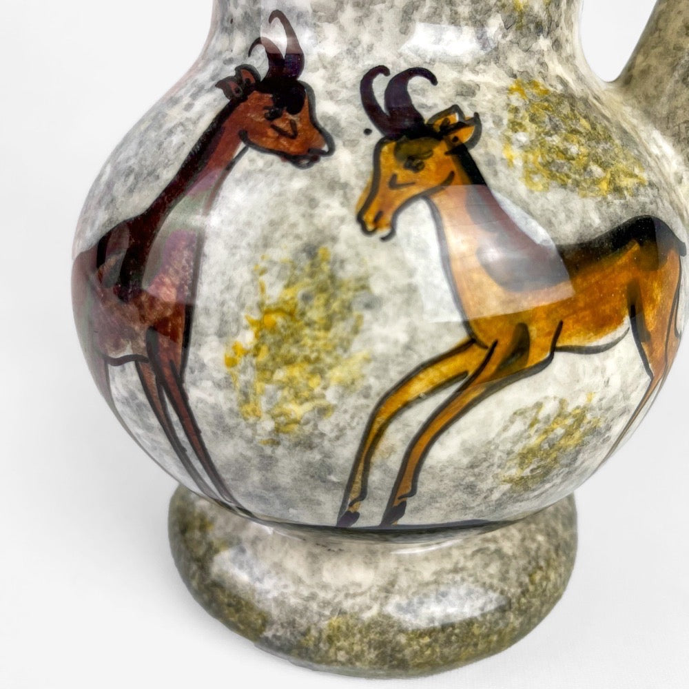 Vase peintures rupestres Lascaux Jacqueline Gelb années 60