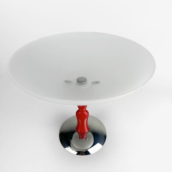 Coupe à fruits design chrome et verre Bugatti